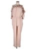 ChicMe 100% Polyester Tan Jumpsuit Size L - photo 1