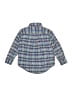 Ralph Lauren 100% Cotton Plaid Blue Long Sleeve Button-Down Shirt Size 3T - photo 2