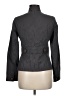 Banana Republic 100% Cotton Chevron-herringbone Gray Jacket Size 6 - photo 2