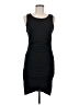 Leith Solid Black Cocktail Dress Size M - photo 1