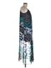 Nic + Zoe 100% Polyester Print Blue Casual Dress Size M (petite) - photo 4