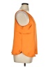 Ann Taylor LOFT 100% Polyester Orange Sleeveless Blouse Size XL - photo 4