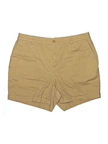 Lane Bryant Khaki Shorts (view 1)