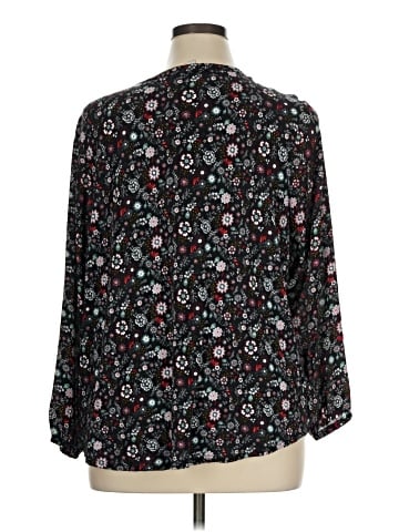 Ann Taylor LOFT Long Sleeve Blouse (view 2)