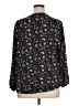 Ann Taylor LOFT 100% Polyester Black Long Sleeve Blouse Size 16 - photo 2