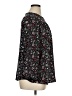 Ann Taylor LOFT 100% Polyester Black Long Sleeve Blouse Size 16 - photo 4