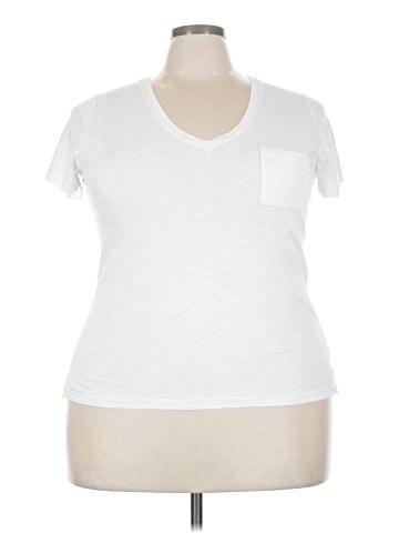 Madewell Whisper Cotton V-Neck Pocket Tee (view 1)
