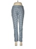 J.Crew 100% Cotton Houndstooth Blue Casual Pants Size 00 - photo 1