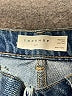 Topshop 100% Cotton Graphic Blue Jeans Size 30 waist - photo 7