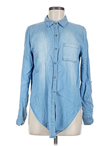 Love Tree Long Sleeve Button-Down Shirt (view 1)