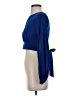 by the way. Blue Long Sleeve Blouse Size S - photo 5