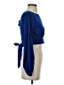 by the way. Blue Long Sleeve Blouse Size S - photo 4