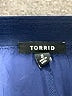 Torrid 100% Nylon Stars Blue Casual Skirt Size 2X Plus (2) - photo 4