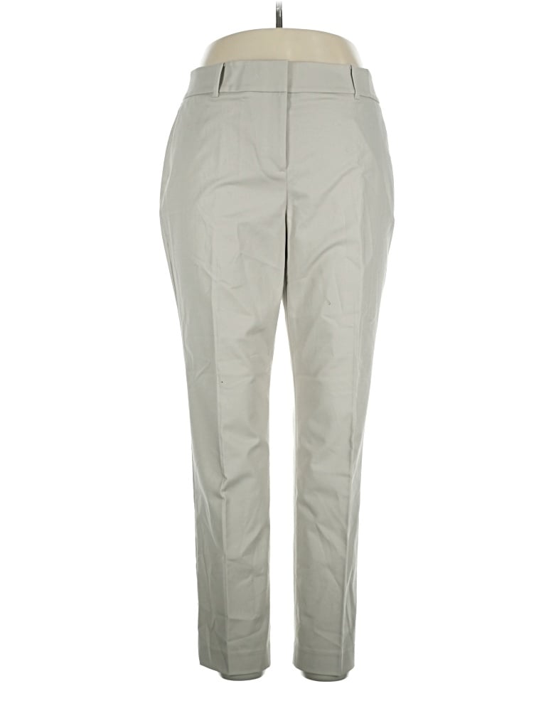 Pre-owned Ann Taylor Factory Casual Pants In Gray