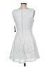 City Studio 100% Polyester Solid White Cocktail Dress Size 7 - 8 - photo 2