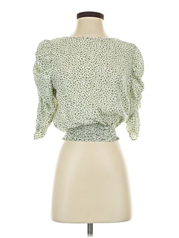 Paper Crane 3/4 Sleeve Blouse (view 1)