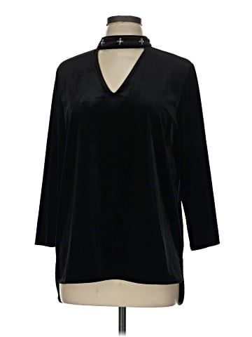Lord & Taylor 3/4 Sleeve Top (view 1)