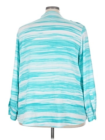 Calvin Klein Long Sleeve Blouse (view 2)