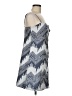 Hutch Chevron-herringbone Blue Cocktail Dress Size 8 - photo 4