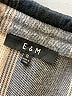 E&M Collection 100% Cotton Plaid Blue Fleece Size S - photo 6