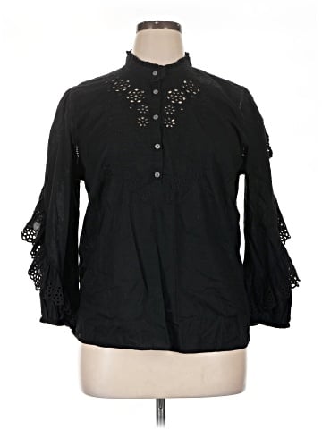 J.Crew 3/4 Sleeve Blouse (view 1)