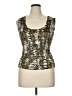 Alberto Makali 100% Polyester Gold Tank Top Size XL - photo 1