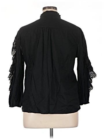 J.Crew 3/4 Sleeve Blouse (view 2)