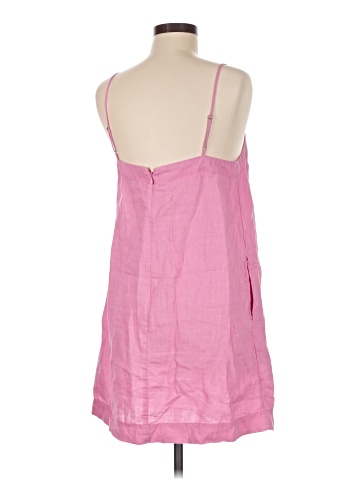 Madewell Goldie Mini Dress in 100% Linen (view 2)