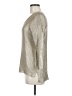 Halogen Metallic Silver Pullover Sweater Size Med Petite - photo 5