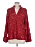 Vince Camuto Red Long Sleeve Polo Size M - photo 1
