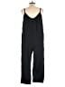 Universal Thread 100% Cotton Solid Black Jumpsuit Size L - photo 2