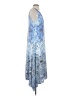One World Print Blue Casual Dress Size S - photo 4