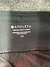 Athleta Solid Black Shorts Size 12 - photo 3