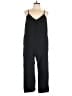 Universal Thread 100% Cotton Solid Black Jumpsuit Size L - photo 1