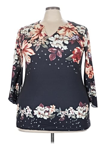 Unbranded 3/4 Sleeve Blouse (view 1)