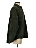 Zara Solid Green Long Sleeve Button-Down Shirt Size S - photo 4