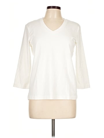 Chico's 3/4 Sleeve T-Shirt (view 1)