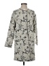J.Jill Floral Jacquard Gray Cardigan Size S - photo 1