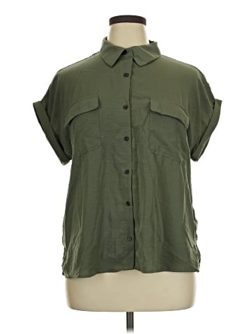 Maurices Short Sleeve Blouse (view 1)
