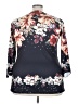 Unbranded 100% Polyester Black 3/4 Sleeve Blouse Size 2XL - photo 2