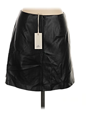 Z Supply Faux Leather Skirt (view 2)