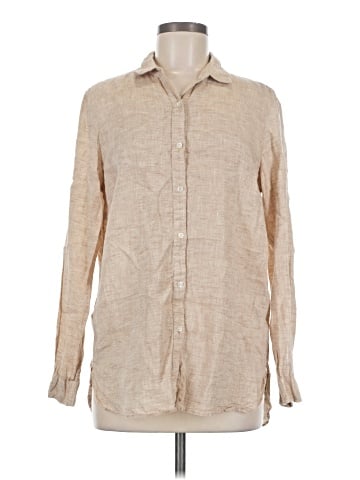 J. McLaughlin Long Sleeve Button-Down Shirt (view 1)