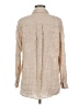 J. McLaughlin Tan Long Sleeve Button-Down Shirt Size M - photo 2