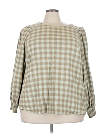 Ava & Viv 3/4 Sleeve Blouse (view 1)