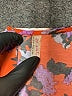 Free People 100% Polyester Print Orange Casual Dress Size 8 - photo 7