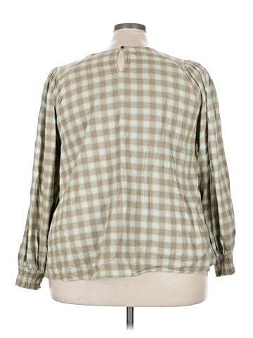 Ava & Viv 3/4 Sleeve Blouse (view 2)