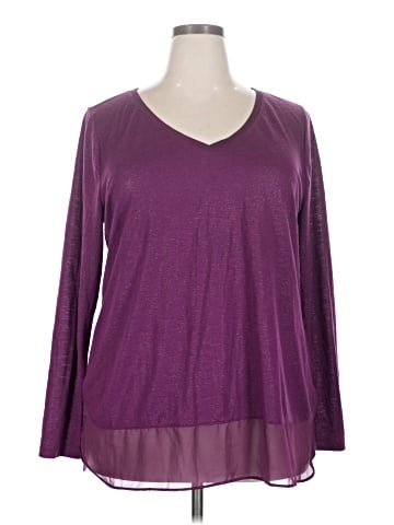 Lane Bryant 3/4 Sleeve Top (view 1)