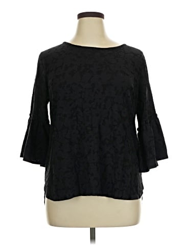 Apt. 9 3/4 Sleeve Blouse (view 1)