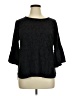 Apt. 9 Black 3/4 Sleeve Blouse Size XL - photo 1