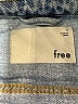 Wilfred Free 100% Cotton Blue Denim Jacket Size S - photo 6